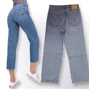 Levi's Ribcage Straight Ankle Jeans Haight At the Ready